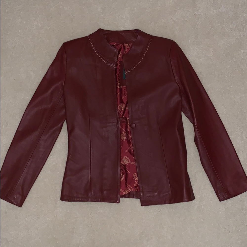 Red Leather Jacket